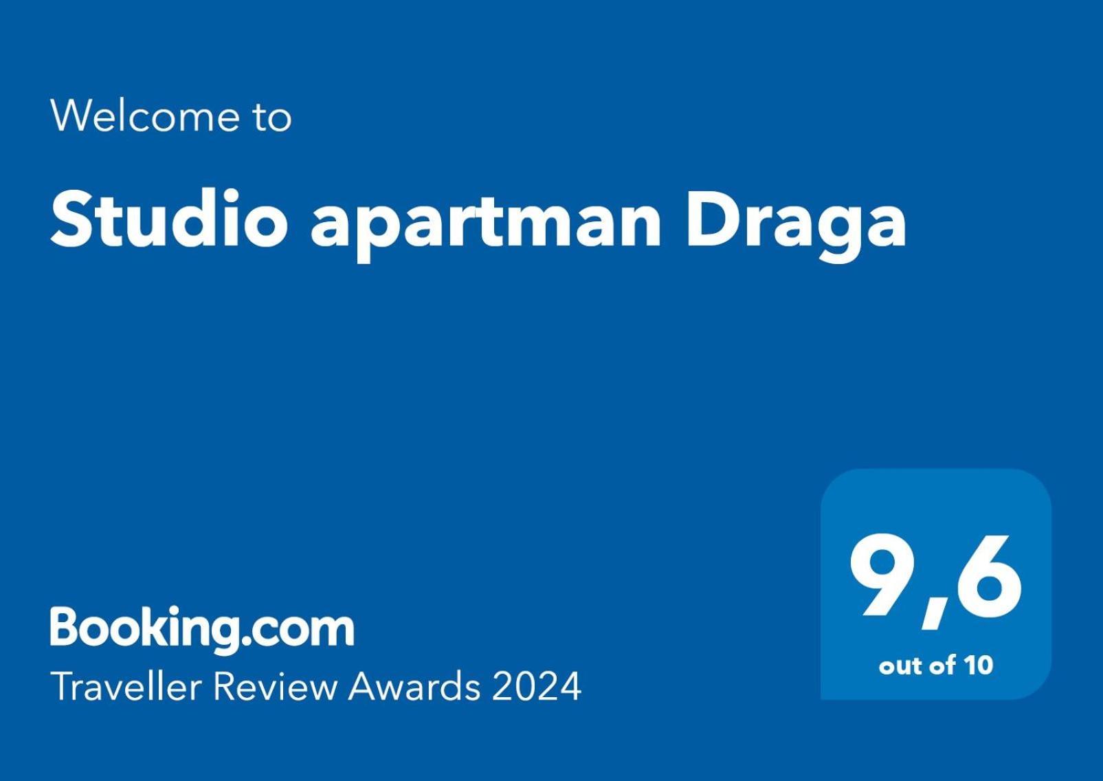 Studio Apartman Draga Velika Ludina Экстерьер фото